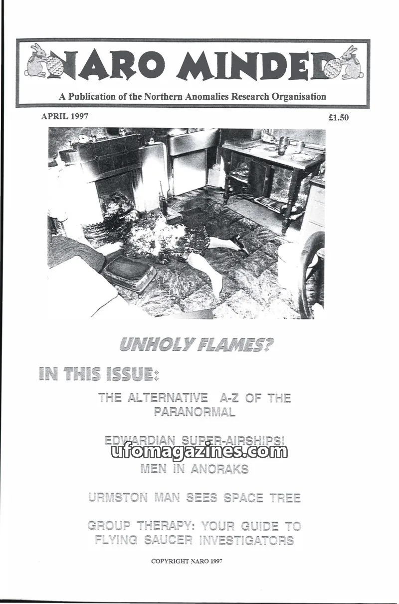 Cover of NARO Minded issue APRIL 1997: NARO MINDED