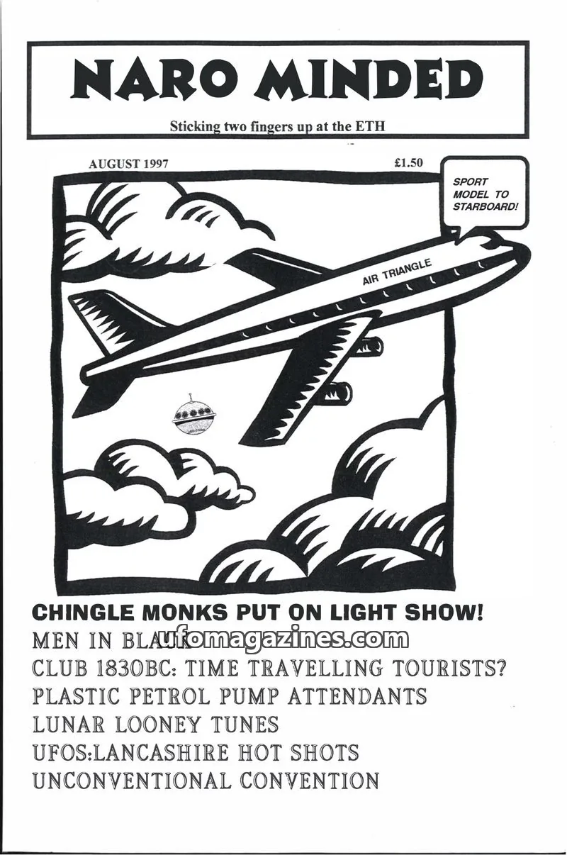 Cover of NARO Minded issue August 1997: NARO MINDED