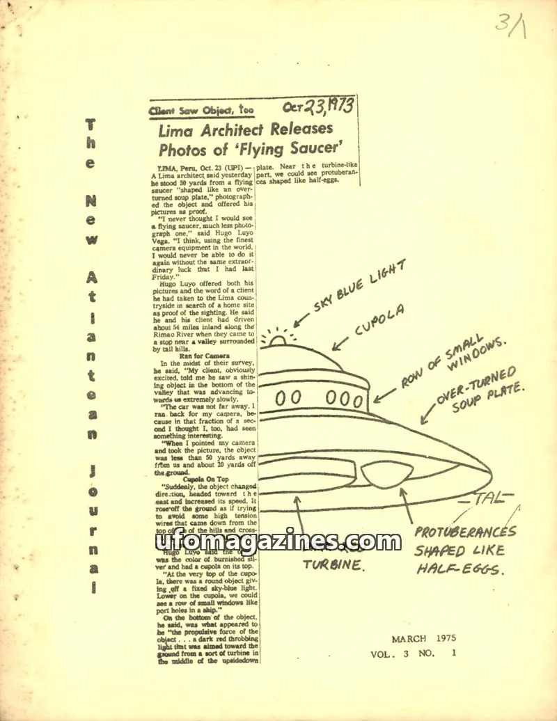 Cover of Chronos Publications issue 1: The New Atlantean Journal