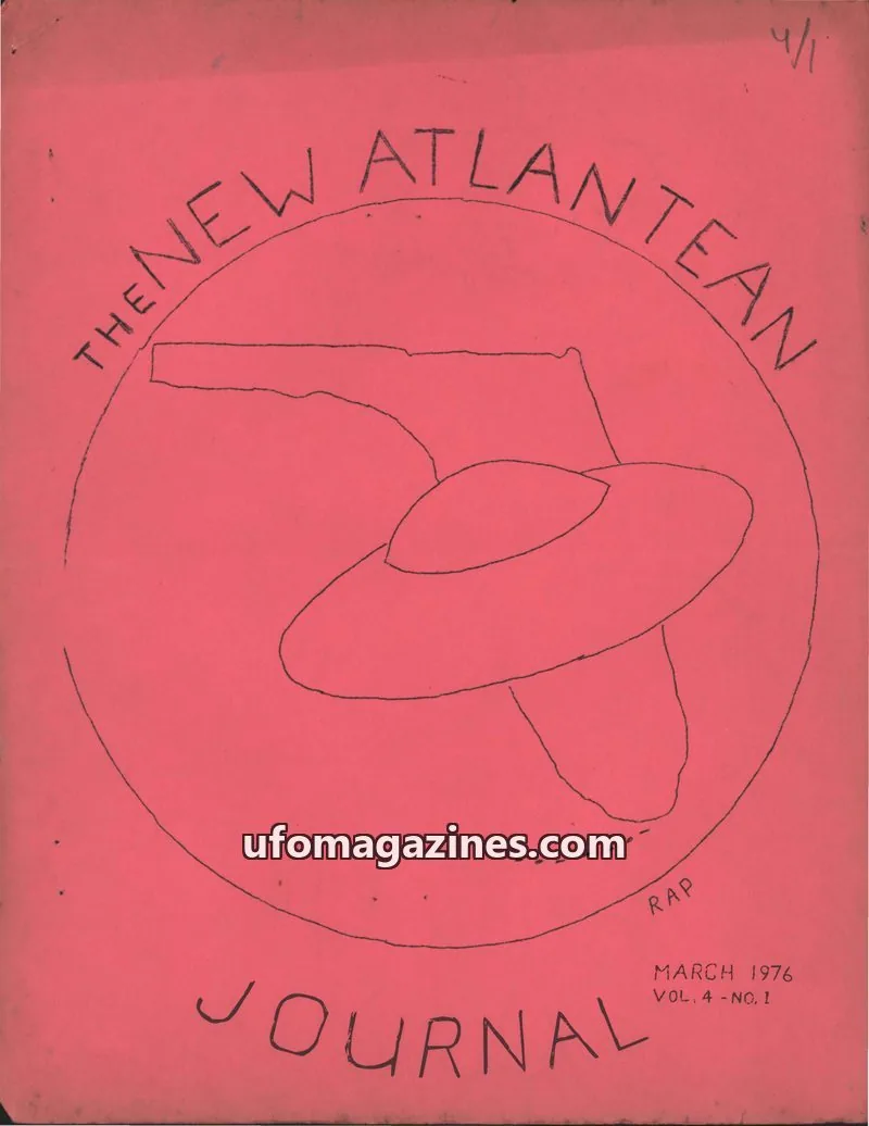 Cover of The New Atlantean Research Society issue 4 - NO. 1: THE NEW ATLANTEAN JOURNAL