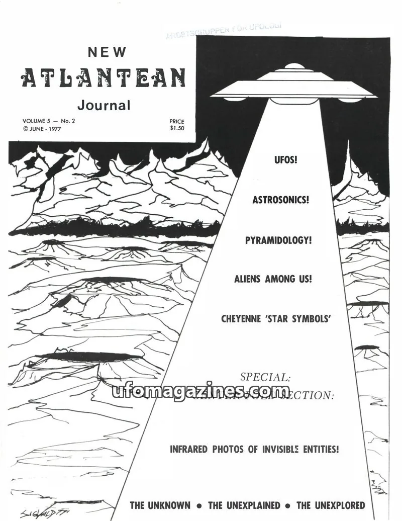 Cover of THE NEW ATLANTEAN RESEARCH SOCIETY issue No. 2: NEW ATLANTEAN Journal