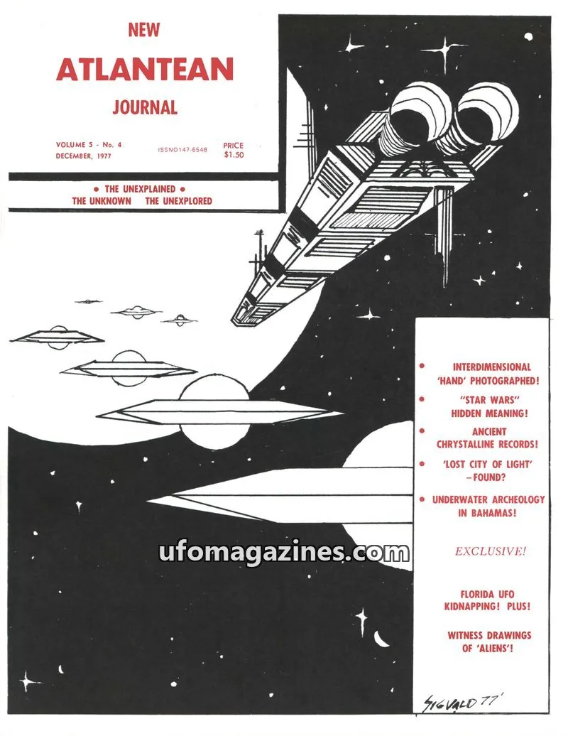 Cover of The New Atlantean Research Society issue No. 4: NEW ATLANTEAN JOURNAL