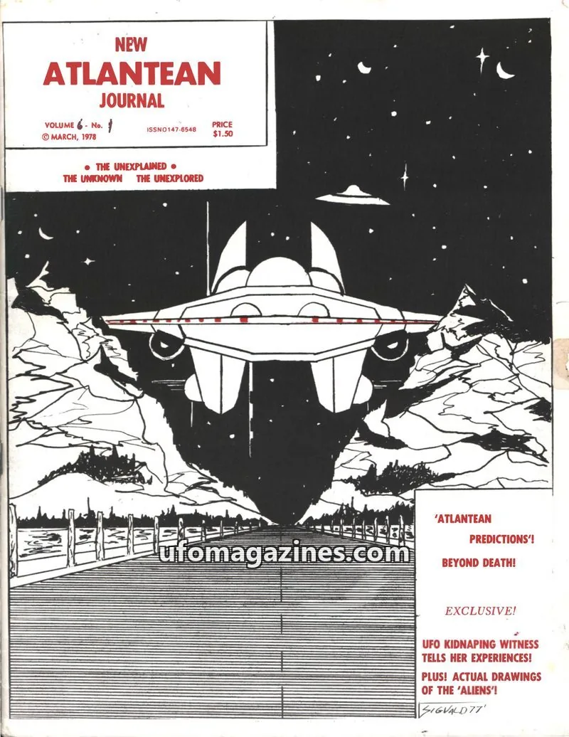 Cover of THE NEW ATLANTEAN RESEARCH SOCIETY issue Vol. 6, No. 1: NEW ATLANTEAN JOURNAL