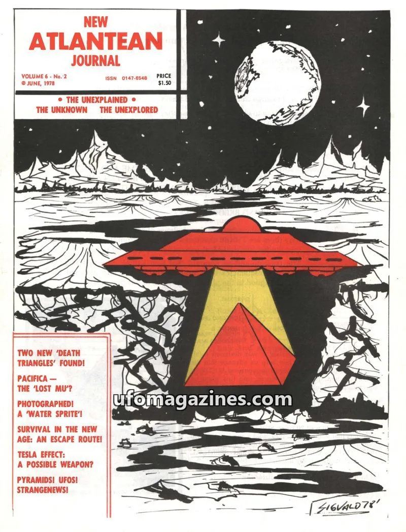 Cover of THE NEW ATLANTEAN RESEARCH SOCIETY issue No. 2: NEW ATLANTEAN JOURNAL