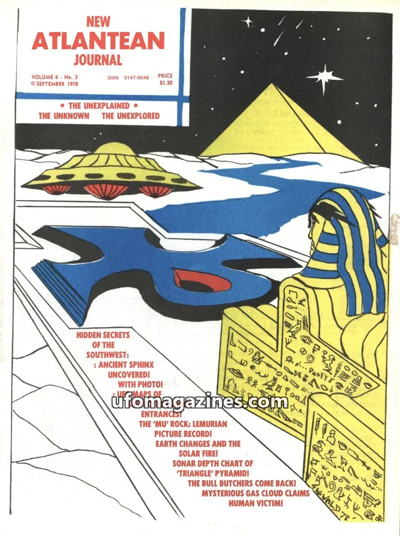 Cover of THE NEW ATLANTEAN RESEARCH SOCIETY issue No. 3: NEW ATLANTEAN JOURNAL