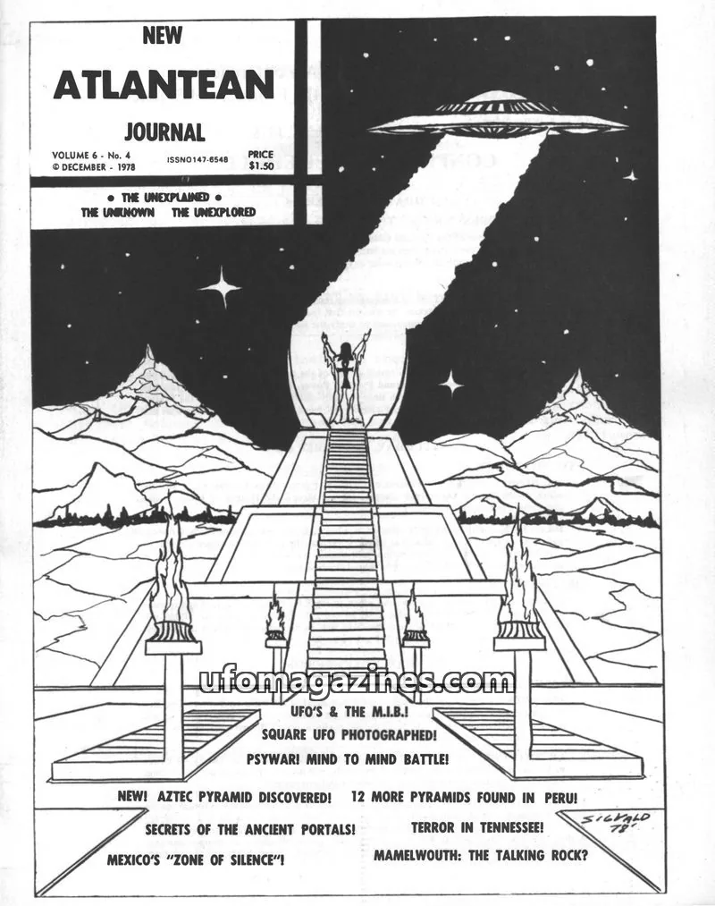 Cover of THE NEW ATLANTEAN RESEARCH SOCIETY issue Vol. 6 - No. 4: NEW ATLANTEAN JOURNAL