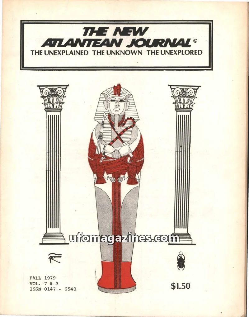 Cover of THE NEW ATLANTEAN RESEARCH SOCIETY issue 3: THE NEW ATLANTIS JOURNAL