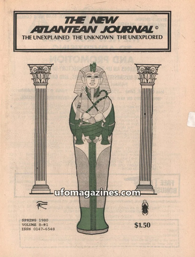 Cover of THE NEW ATLANTEAN RESEARCH SOCIETY issue 8-#1: THE NEW ATLANTEAN JOURNAL