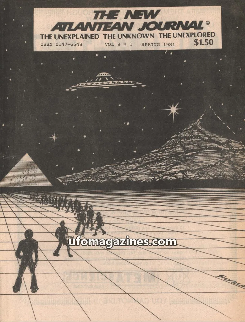 Cover of THE NEW ATLANTEAN RESEARCH SOCIETY issue VOL 9 # 1: THE NEW ATLANTEAN JOURNAL