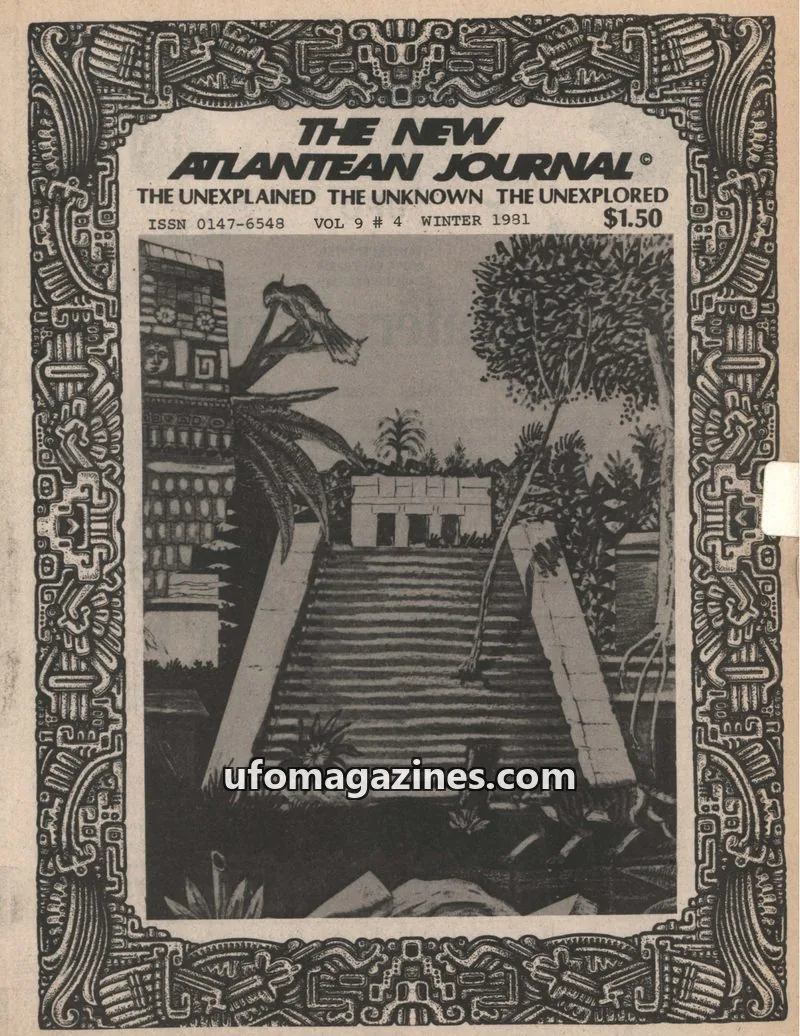 Cover of THE NEW ATLANTEAN RESEARCH SOCIETY issue 9 # 4: THE NEW ATLANTEAN JOURNAL