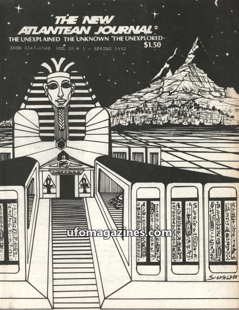 Cover of THE NEW ATLANTEAN RESEARCH SOCIETY issue 1: THE NEW ATLANTEAN JOURNAL