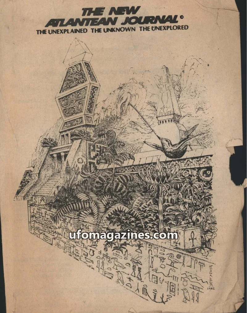 Cover of NEW ATLANTEAN RESEARCH SOCIETY issue #1: The New Atlantean Journal
