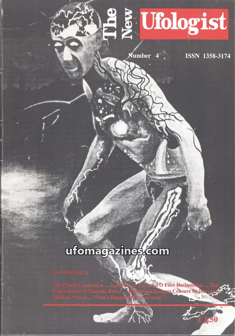 Cover of New Ufologist (Fuller and Randles et al) issue 4: The New Ufologist