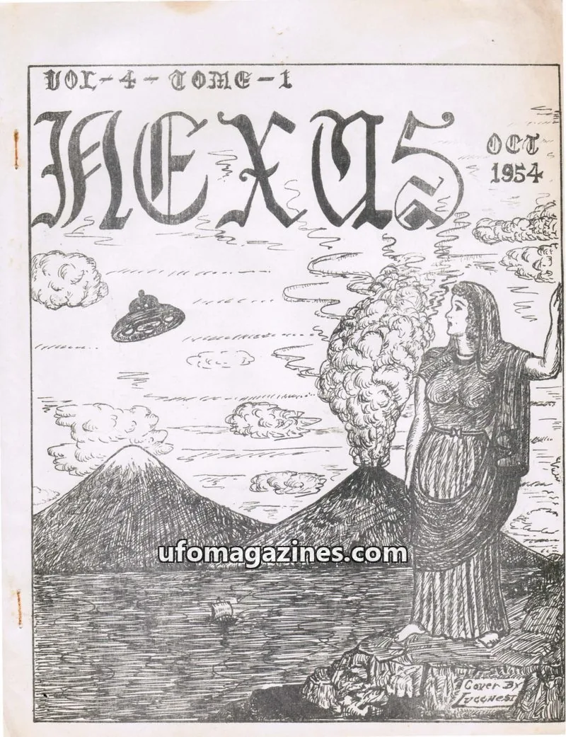 Cover of Saucer and Unexplained Celestial Events Research Society issue Vol. 4, Tome 1: NEXUS