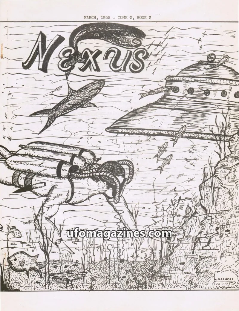 Cover of Nexus (James Moseley) issue 3: Nexus