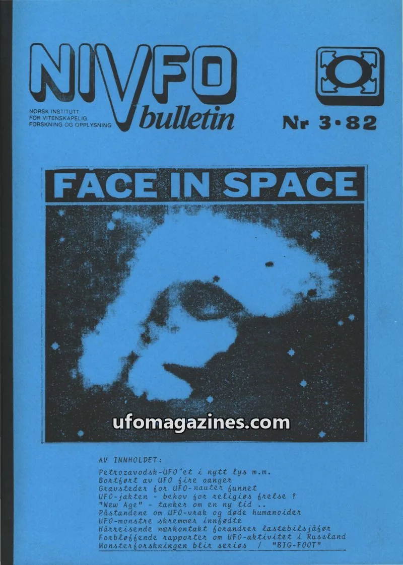 Cover of NIVFO issue 3-82: NIVFO bulletin
