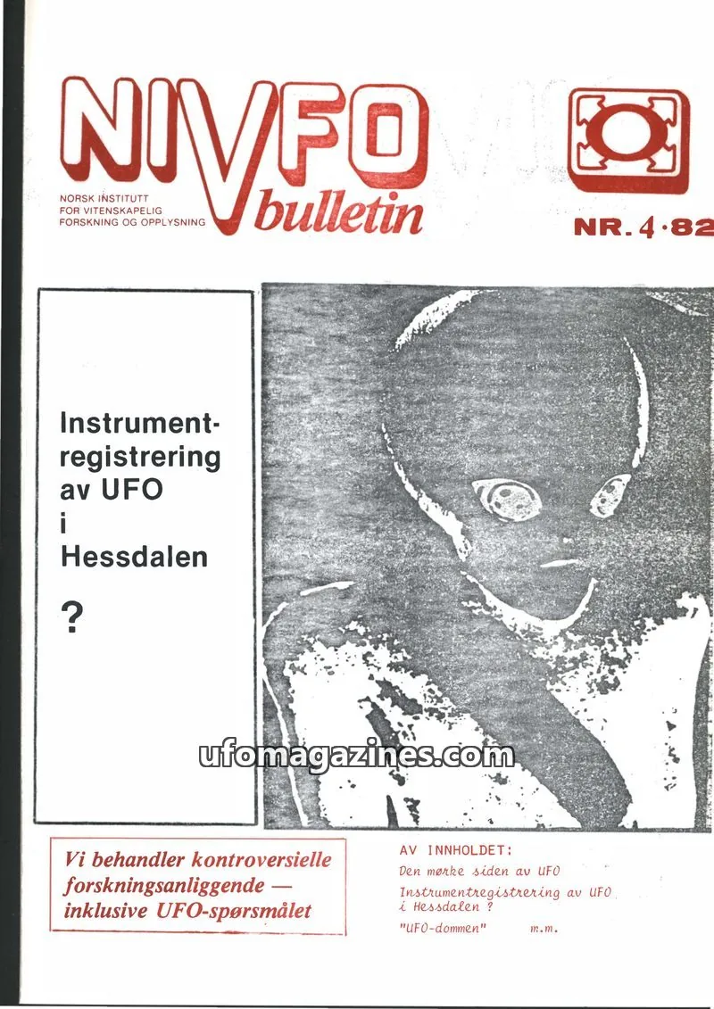 Cover of NIVFO-Bulletin issue 4: NIVFO bulletin