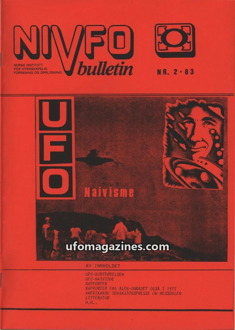 Cover of NIVFO-Bulletin issue 2: NIVFO bulletin