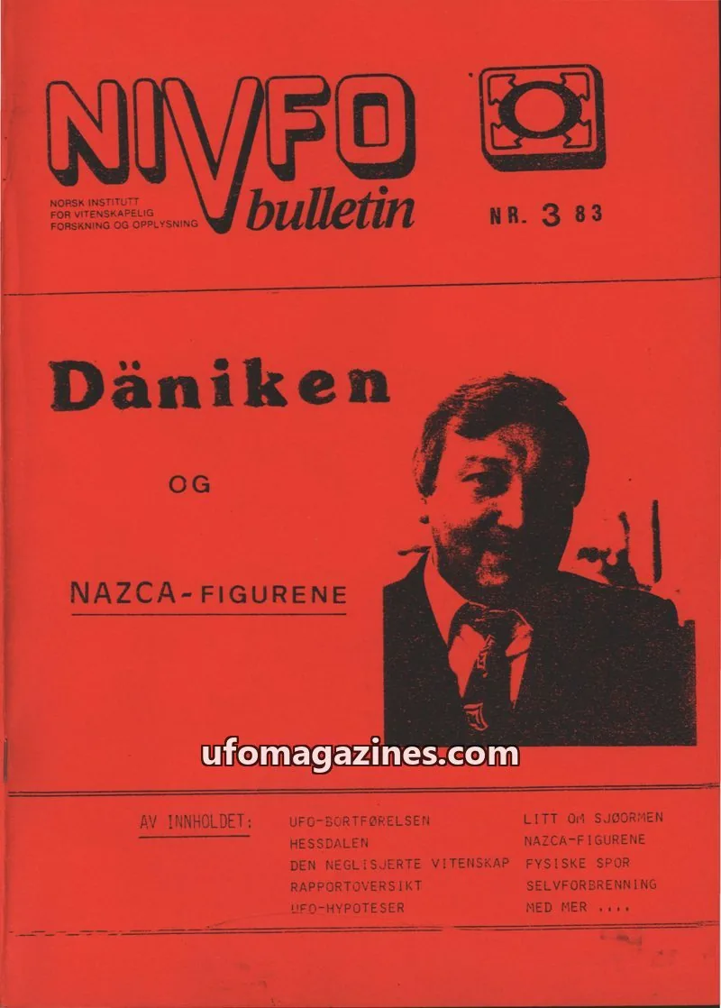 Cover of NIVFO-Bulletin issue 3 83: NIVFO bulletin
