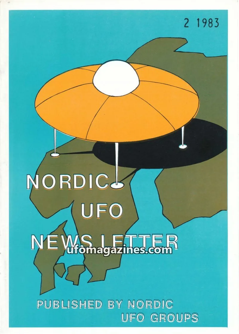 Cover of Nordic UFO Groups issue 2 1983: NORDIC UFO NEWSLETTER