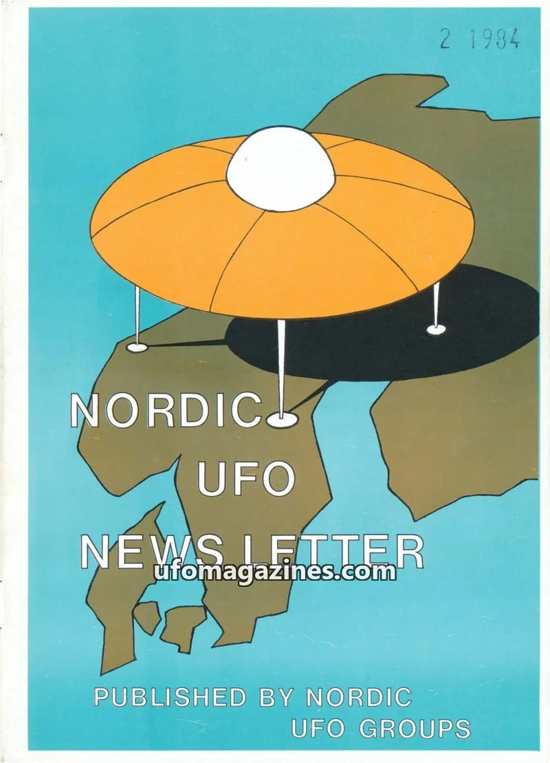 Cover of NORDIC UFO GROUPS issue 1/2: NORDIC UFO NEWSLETTER
