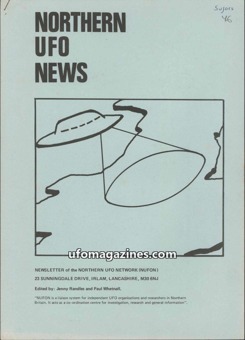 Cover of Northern UFO News - No 46