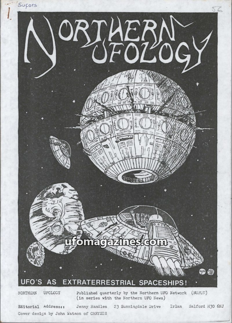 Cover of Northern UFO News - No 56