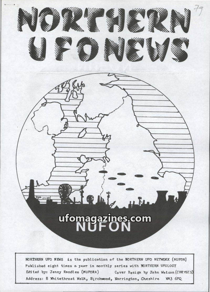 Cover of Northern UFO News - No 79