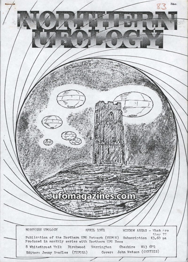 Cover of Northern UFO News - No 83