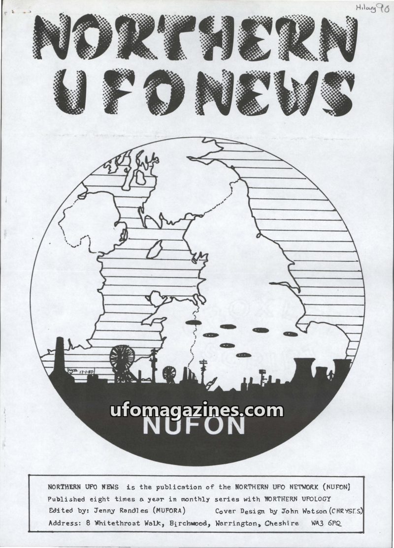 Cover of Northern UFO News - No 90