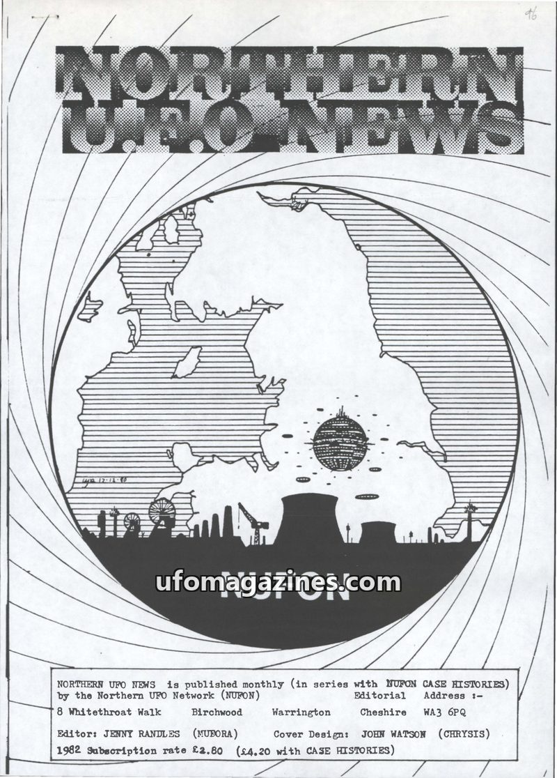 Cover of Northern UFO News - No 96