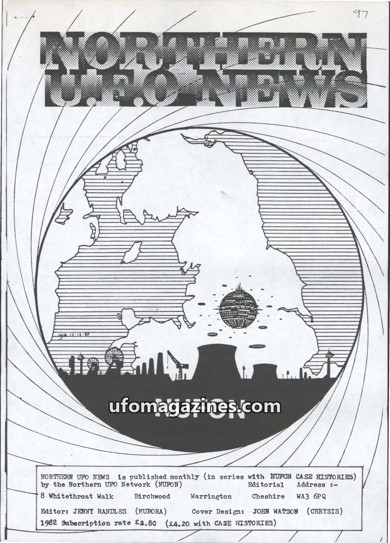 Cover of Northern UFO News - No 97
