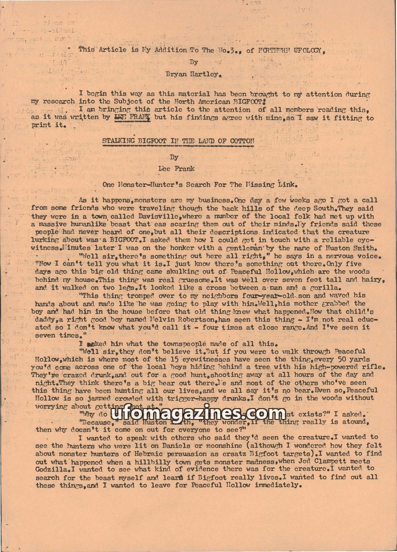 Cover of Northern Ufology No 3