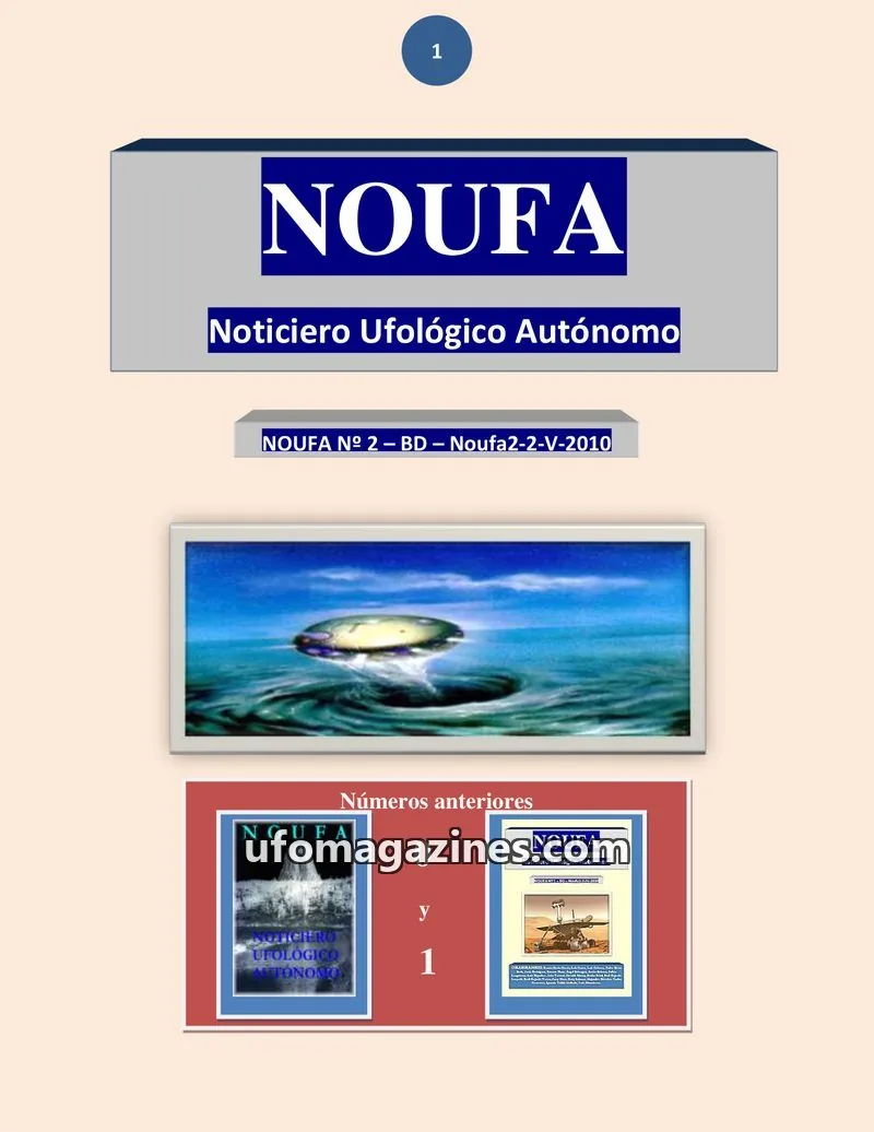 Cover of NOUFA issue № 2: NOUFA