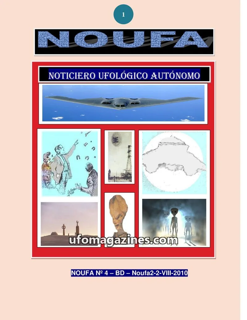 Cover of NOUFA issue 4: NOUFA