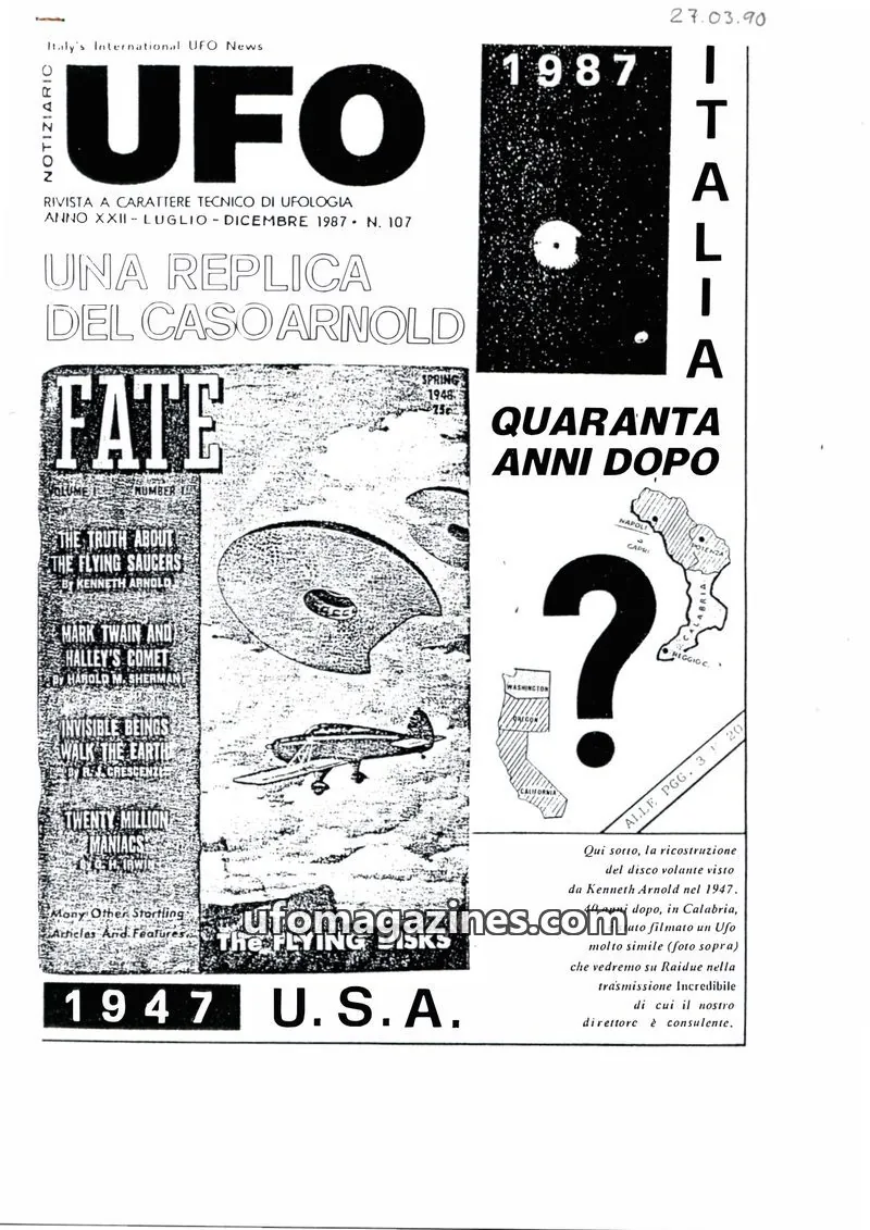Cover of UFO issue 107: UFO
