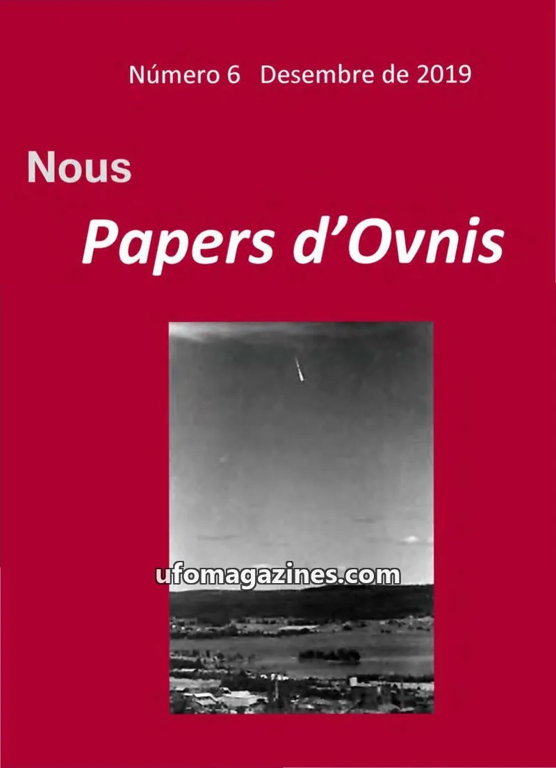 Cover of Nous Papers d'Ovnis (CEI, eISSN 2604-1405) issue 6: Nous Papers d'Ovnis