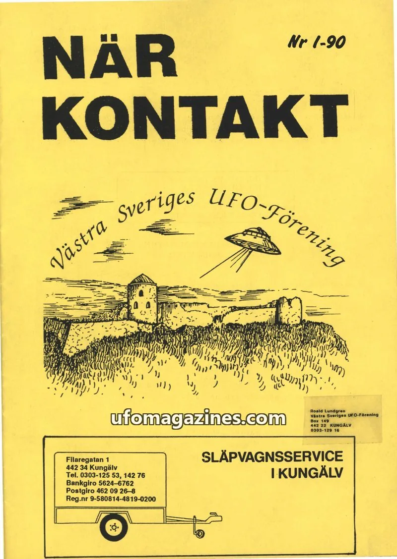 Cover of Nsrkontakt issue 1-90: NÄR KONTAKT