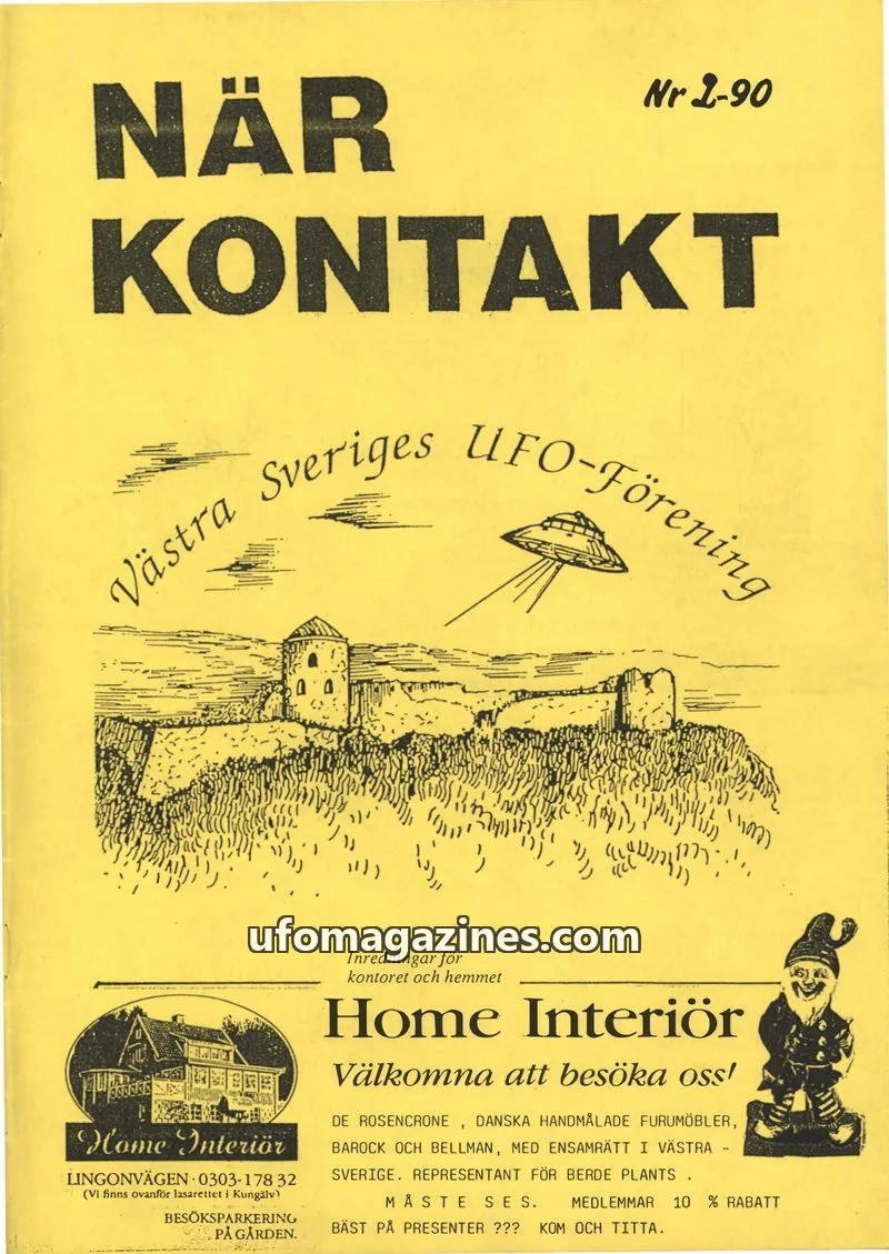 Cover of Nsrkontakt issue 1-90: NÄR KONTAKT