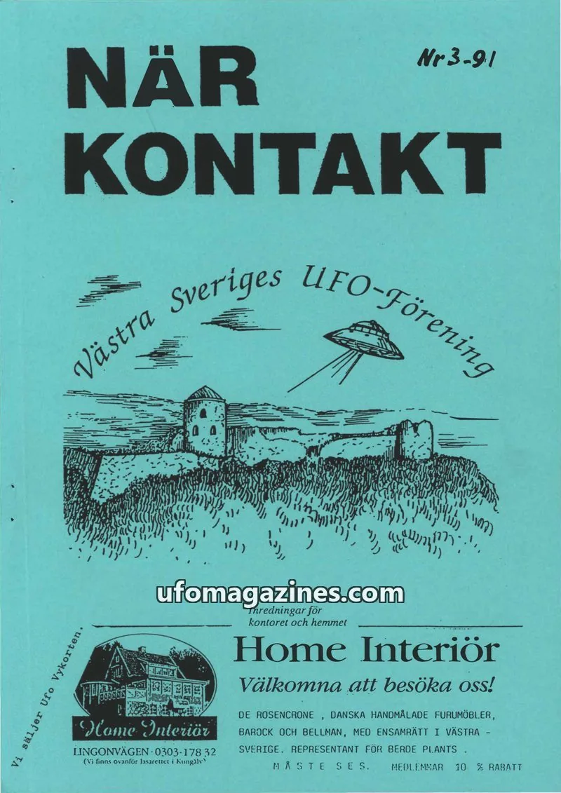 Cover of Nsrkontakt issue 3: NÄR KONTAKT