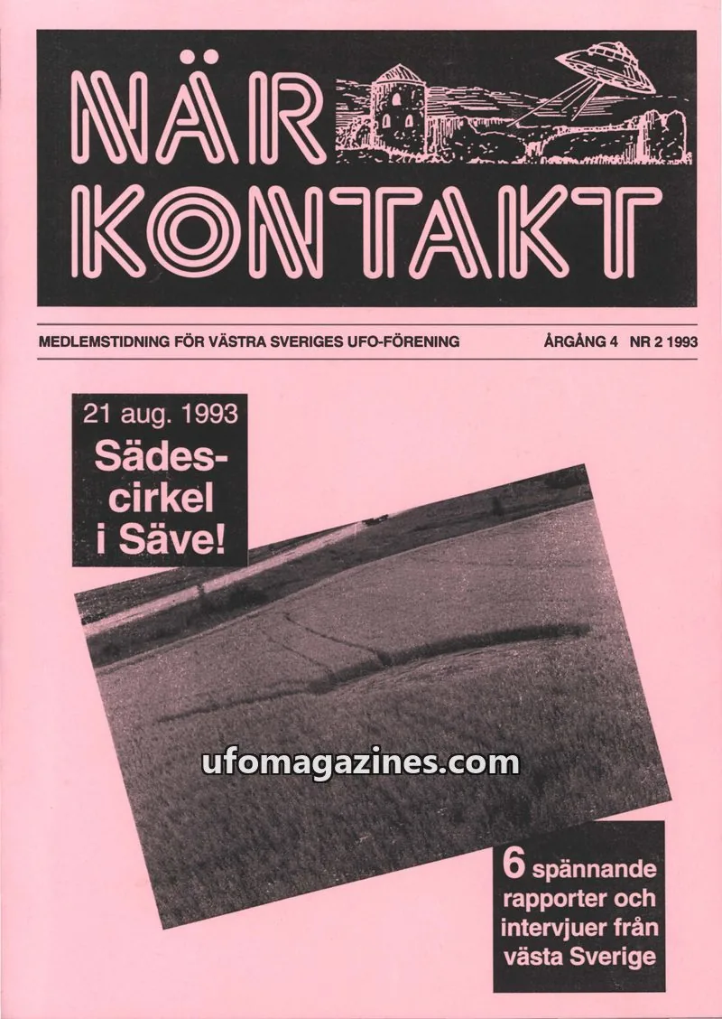 Cover of Nsrkontakt issue 2: NÄR KONTAKT