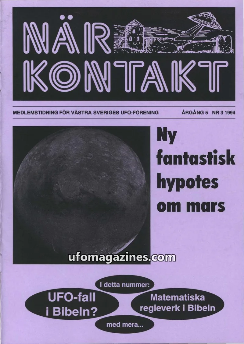 Cover of Nsrkontakt issue NR 3: NÄR KONTAKT