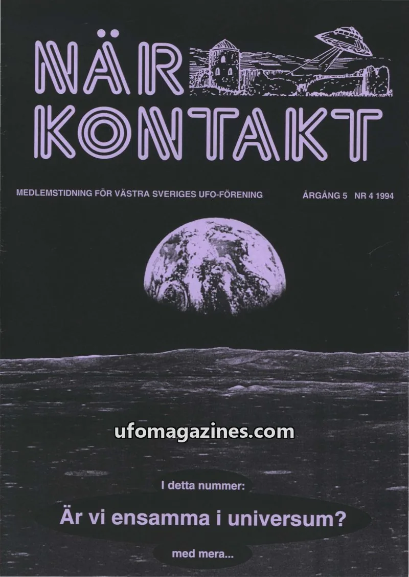 Cover of Nsrkontakt issue NR 4: NÄR KONTAKT