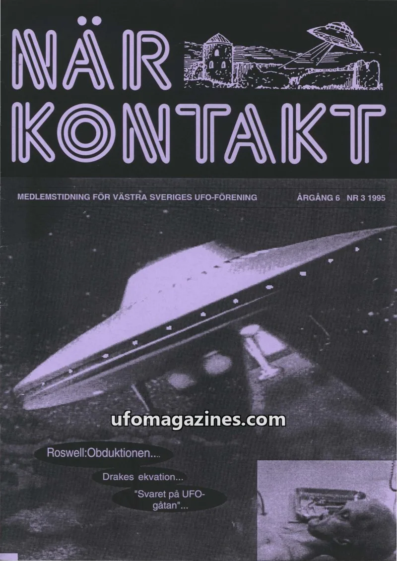 Cover of Nsrkontakt issue 3: NÄR KONTAKT