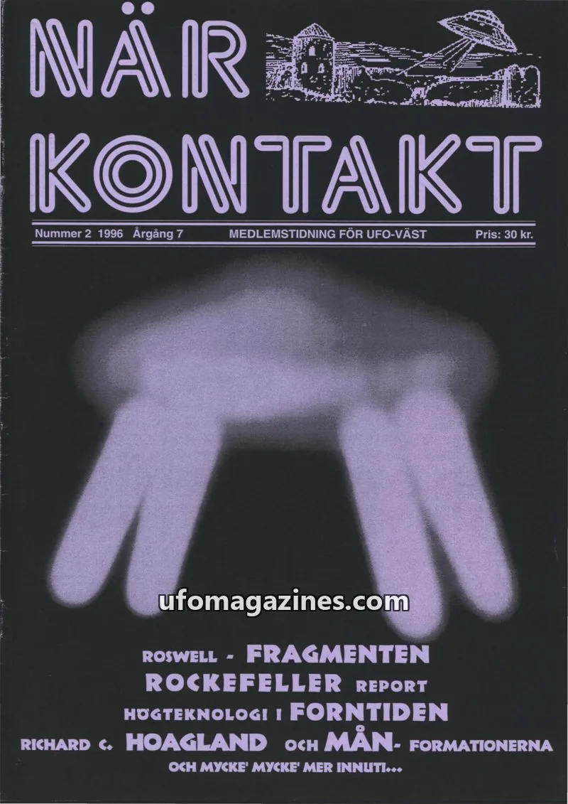 Cover of Nsrkontakt issue 2: NÄR KONTAKT