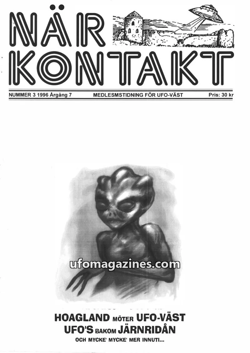 Cover of Nsrkontakt issue 3: NÄR KONTAKT