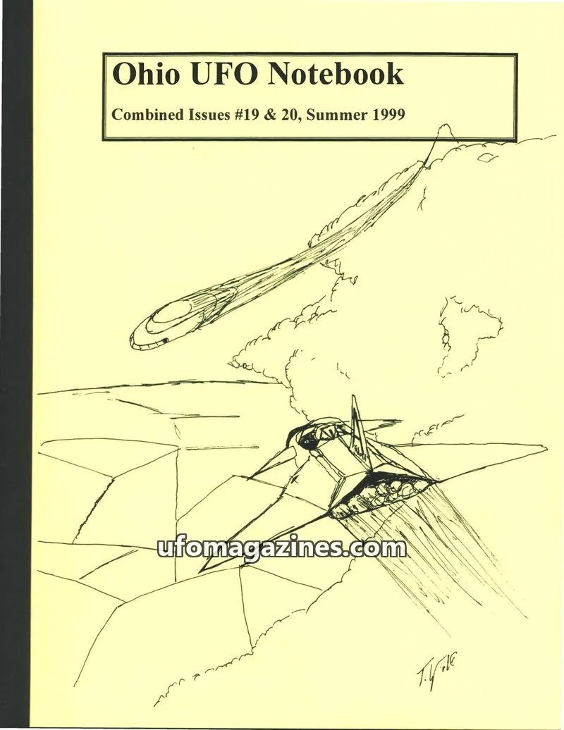Cover of Ohio UFO Notebook issue Combined Issues #19 & 20: Ohio UFO Notebook