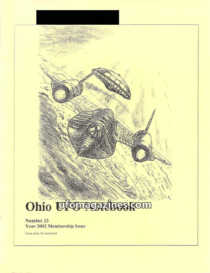 Cover of Ohio UFO Notebook issue 23: Ohio UFO Notebook