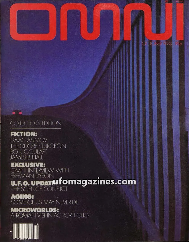 Cover of Omni Publications International Ltd. issue OCTOBER 1978: OMNI