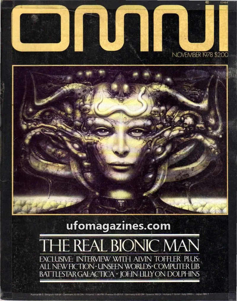 Cover of OMNI issue NOVEMBER 1978: OMNI
